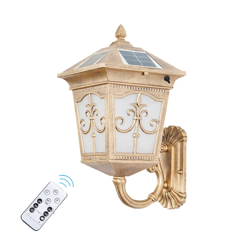 Outdoor Lighting Waterproof - Водонепроницаемые настенные светильники на солнечных батареях