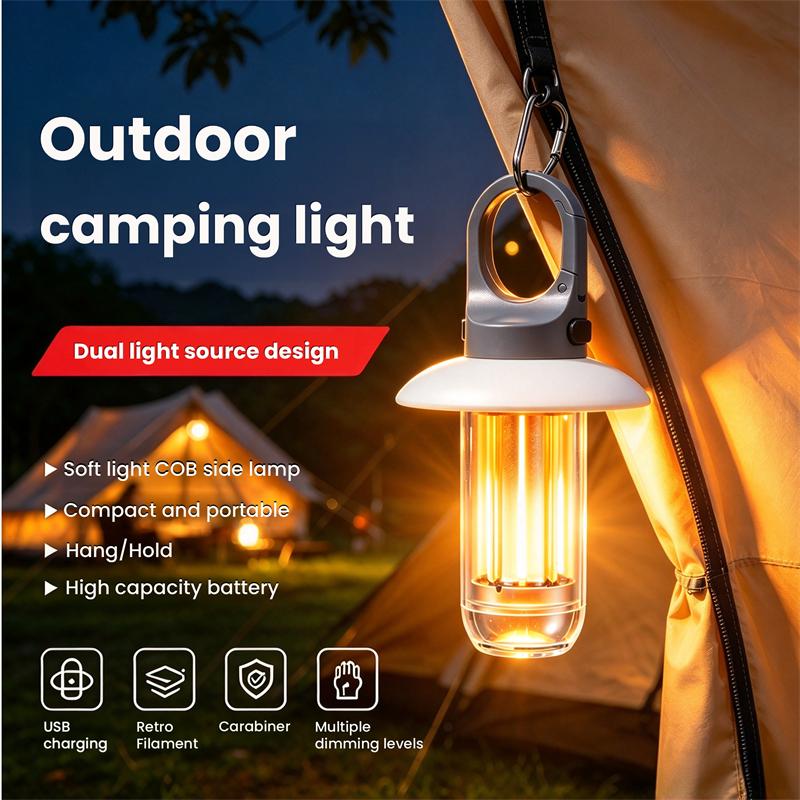 Outdoor Lighting Waterproof - Перезаряжаемый светодиодный фонарик с 5 режимами