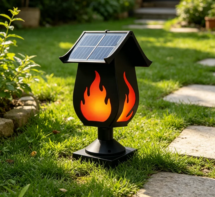 Outdoor Lighting Waterproof - Солнечные фонари в виде колонн с