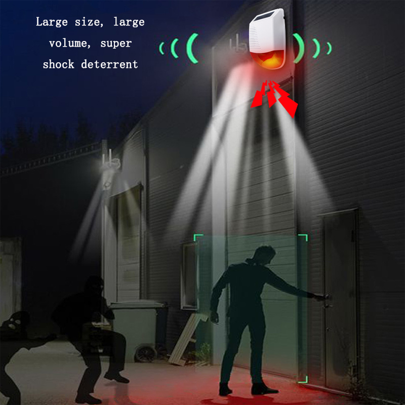 Outdoor Lighting Wireless - Беспроводная уличная водонепроницаемая система сигнализации с