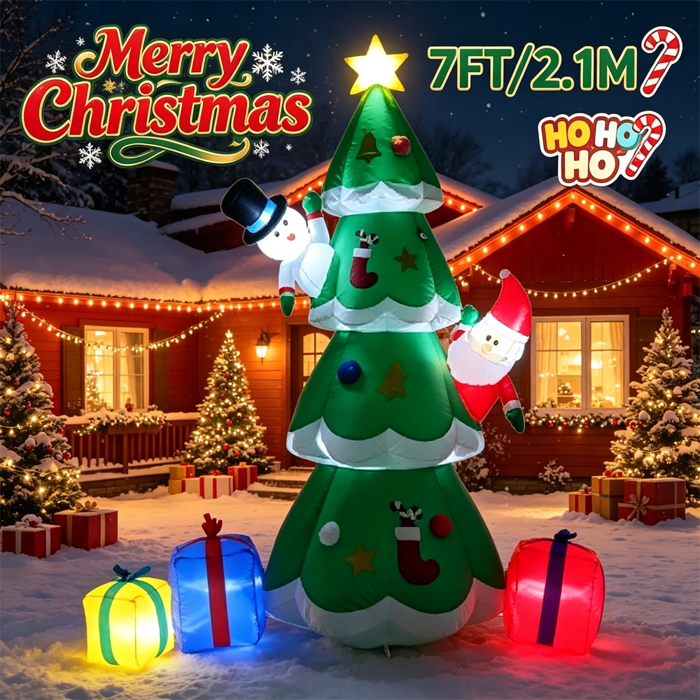 7-футовая светящаяся надувная  – обзор и цена Outdoor Lighting Effects