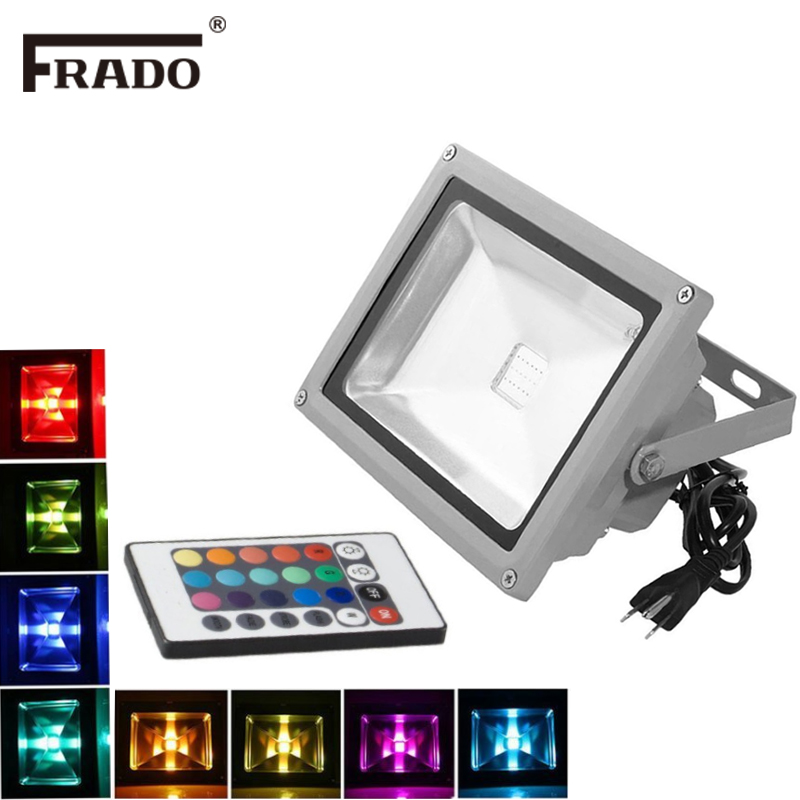 Светодиодные прожекторы RGB 10 – обзор и цена Outdoor Lighting Uk