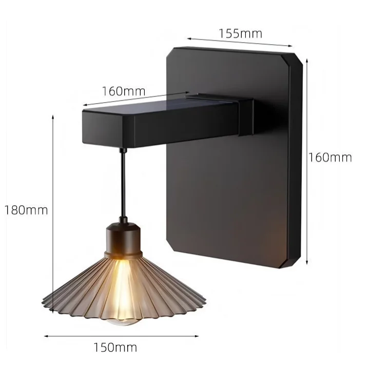 Солнечный уличный настенный св – обзор и цена Outdoor Lighting Waterproof