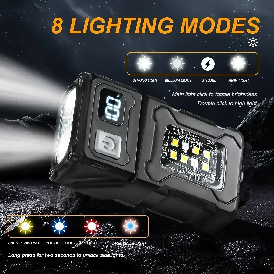 Мини-фонарик с USB-зарядкой, с – обзор и цена Outdoor Lighting Black