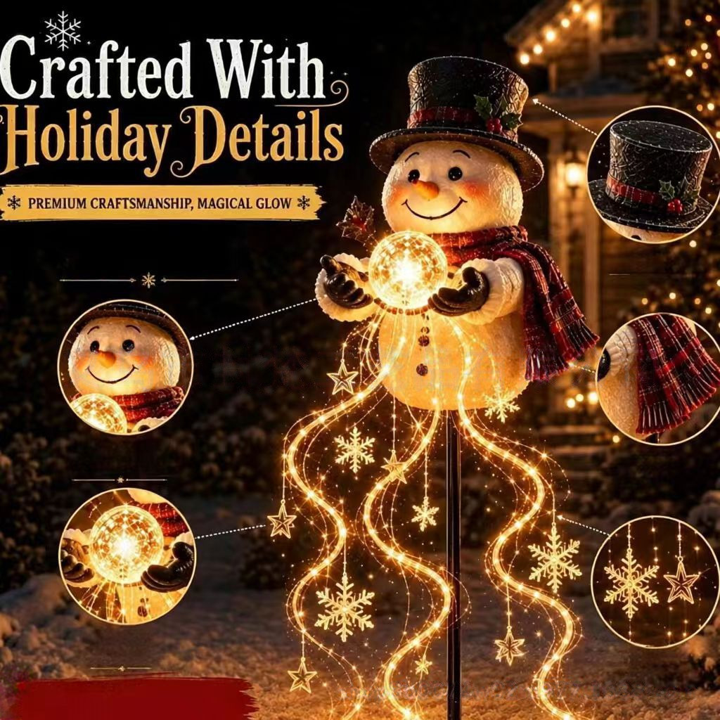 Светящийся рождественский снег – обзор и цена Outdoor Lighting Effects